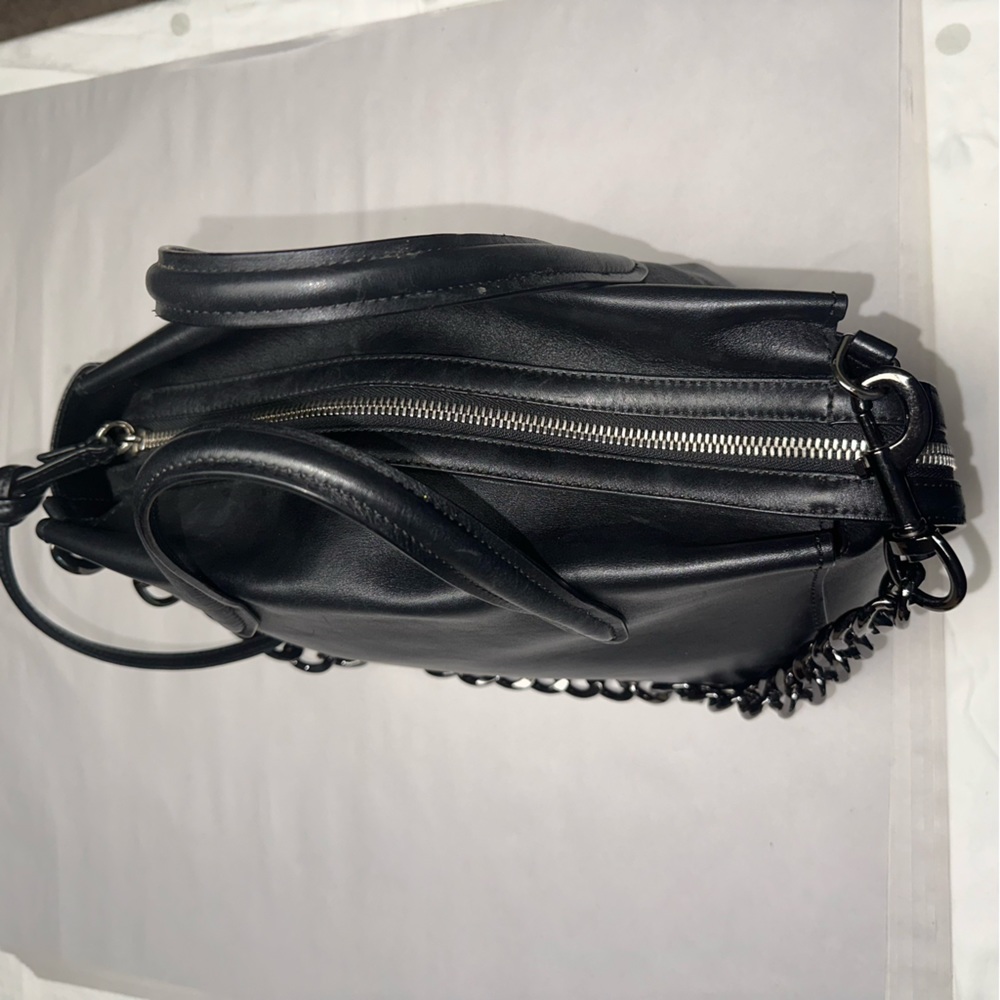 🐝🐝SOLD🐝🐝3.1 PHILLIP LIM Ames Patchwork Black Leather Flap Crossbody Bag - Picture 9 of 12